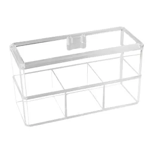 2-Piece Stackable Makeup Cosmetic Organizer -8036