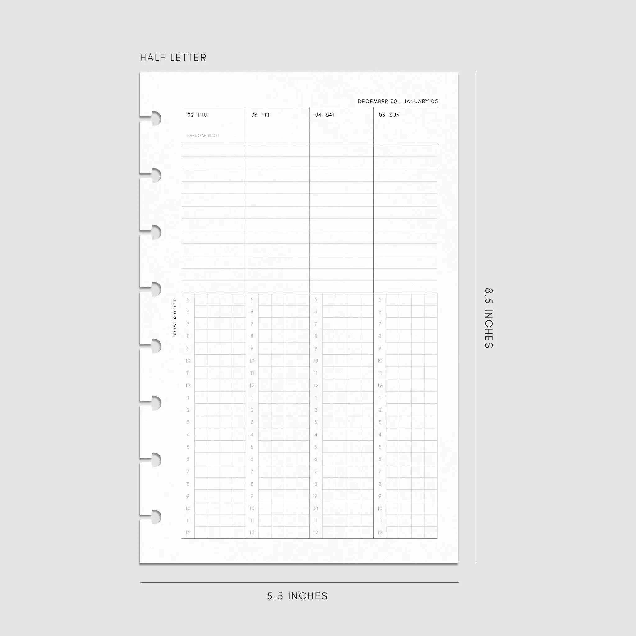 2025 Planner Bundle | Weekly Schedule | Monday Start