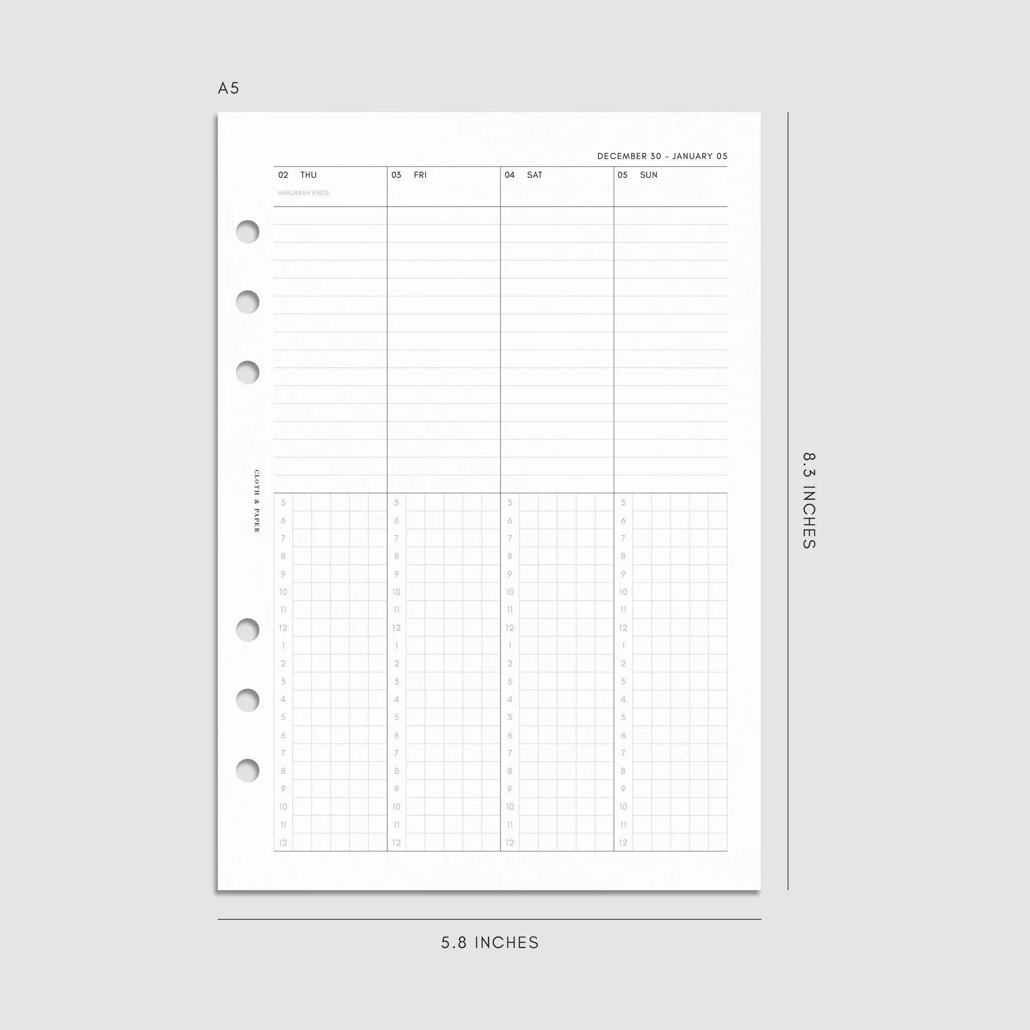 2025 Planner Bundle | Weekly Schedule | Monday Start