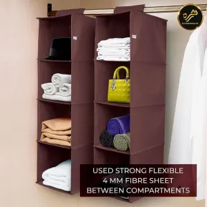 4 Shelf Clothes Hanging Organizer