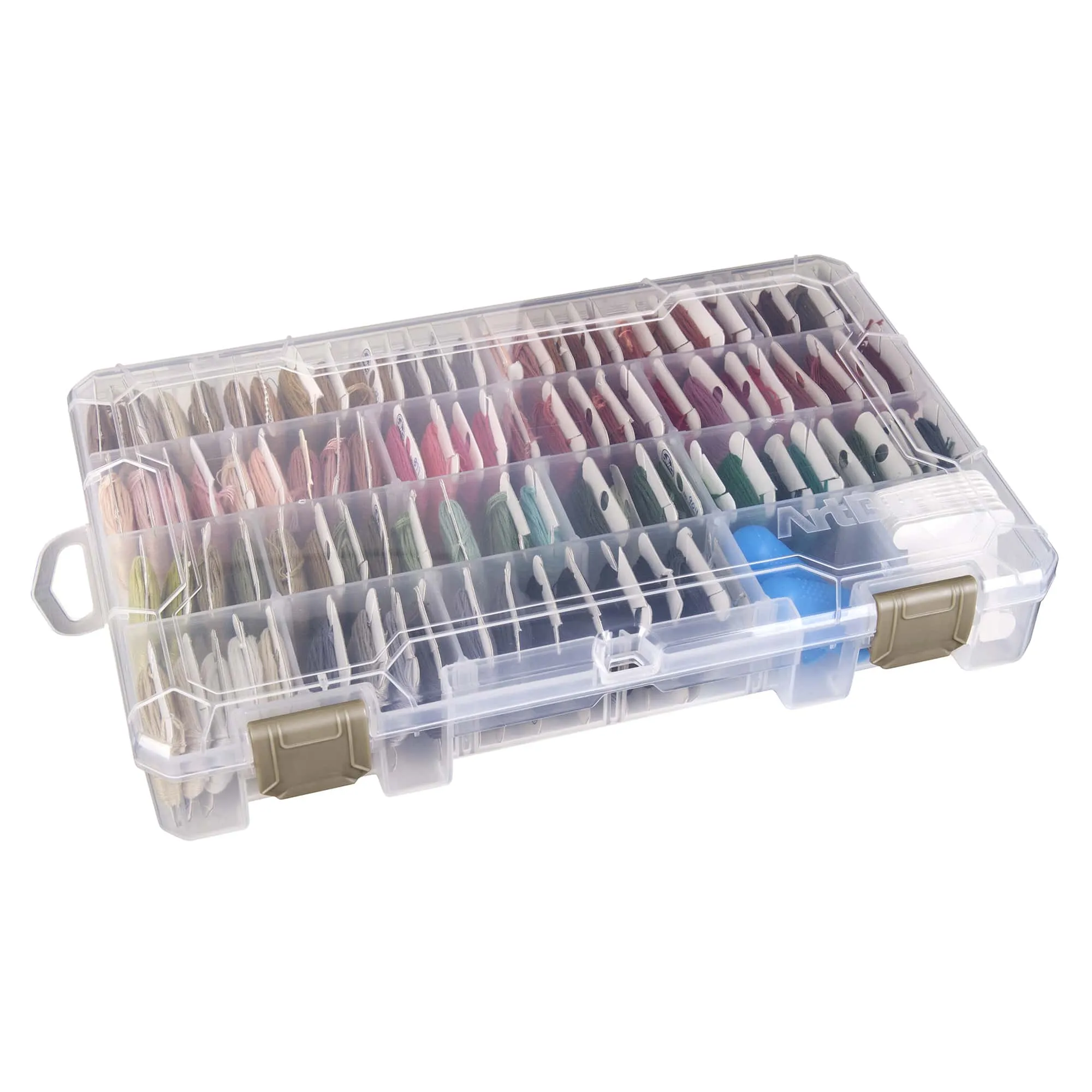 6-compartment storage box