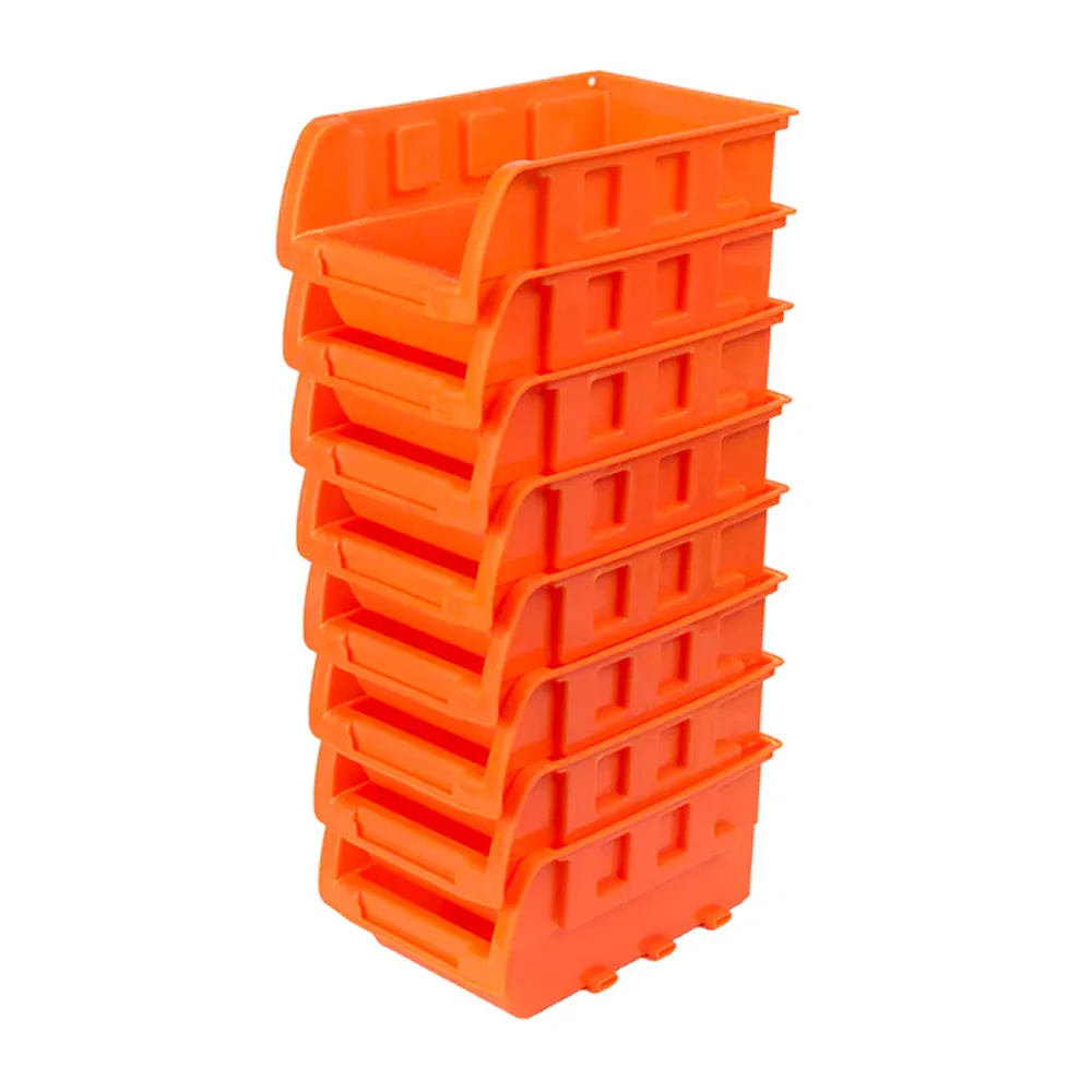 8-Piece Durable Stackable Wall Mount Tools Organizer