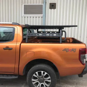 Adjustable Load Bed Cargo Frame with Flat Rack for Nissan Navara NP300 2015 