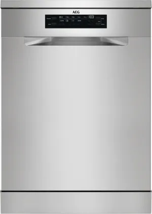 AEG FFB73727PM Freestanding 60 CM Dishwasher - Stainless Steel