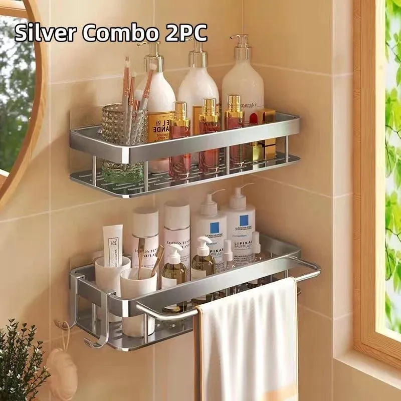 Aluminum Sink Organizer: Stylish Space-Saving Solution