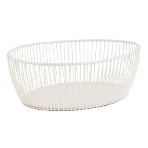 APS Svart Basket White 240x190x80mm - HY297