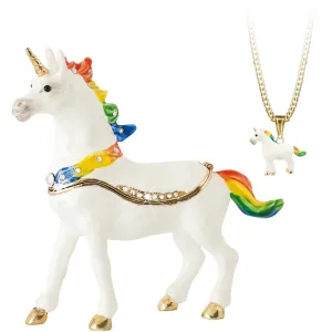 Arora Design Trinket Box Hidden Secrets Unicorn Standing