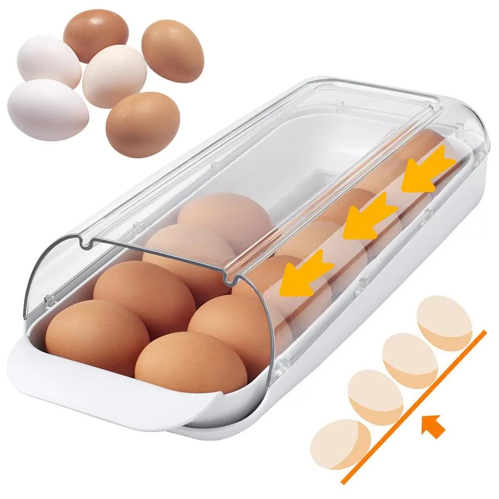 Automatic Roll Up Storage Egg Box F49-8-1250