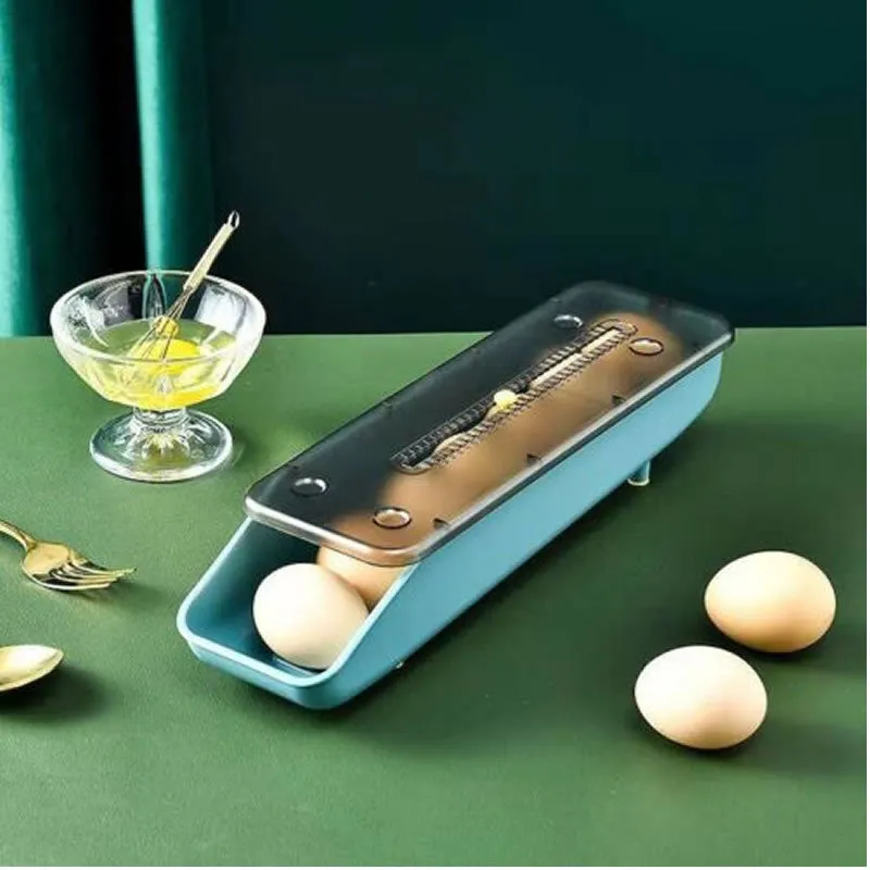 Automatic Rolling Egg Storage Box Ib-257 Green