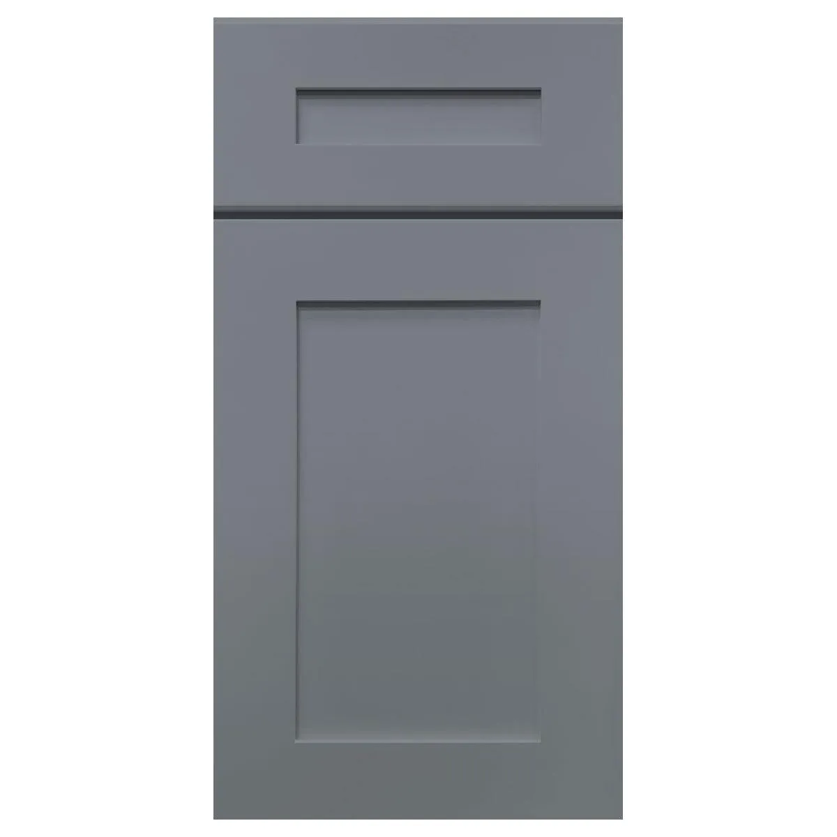 Base Kitchen Cabinet B24 Colonial Gray LessCare 24 in. width 34.5 in. height 24 in. depth