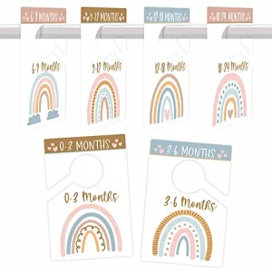 Boho Baby Closet Dividers