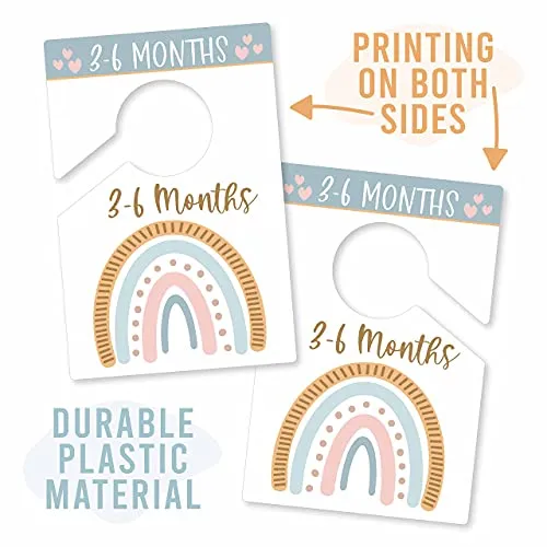 Boho Baby Closet Dividers