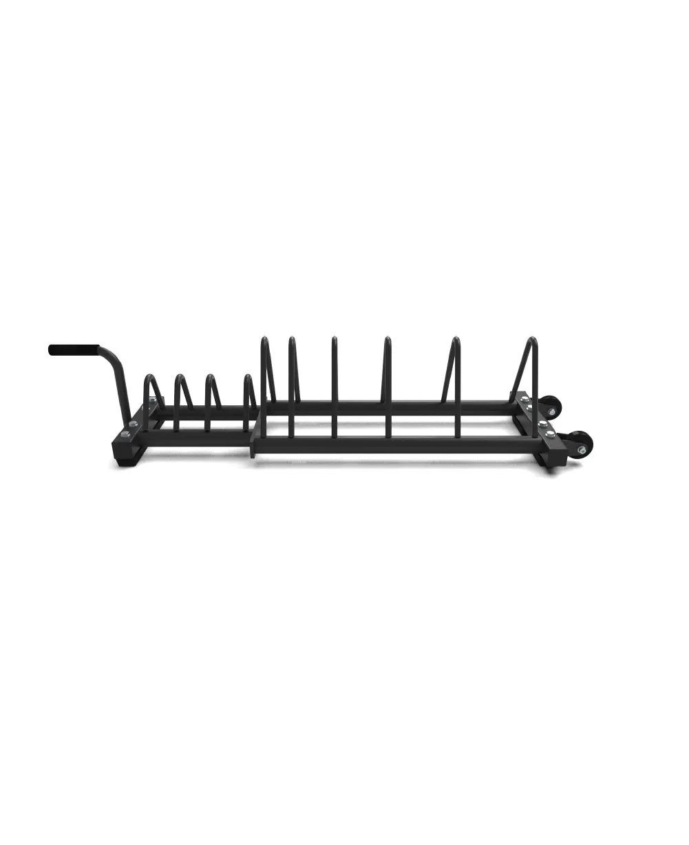 Bulldog Gear - Horizontal Toaster Rack Bumper Plate Storage v.2