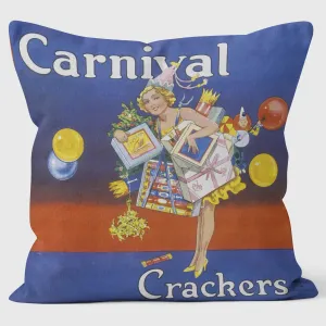 Christmas Carnival Crackers - Christmas Cushion