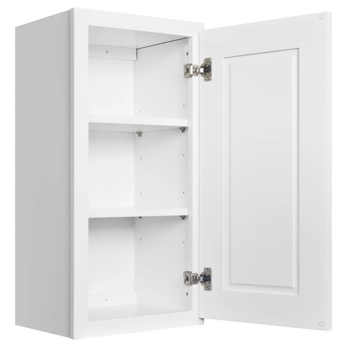 Diagonal Corner Kitchen Cabinet DC2436 Alpina White LessCare 24 in. width 36 in. height 12 in. depth