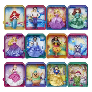 Disney Princess Royal Stories, Figure Surprise Blind Box With Favorite Disney Characters, Toy For 3 Year Olds & Up, 2" Disney Dolls, Multi