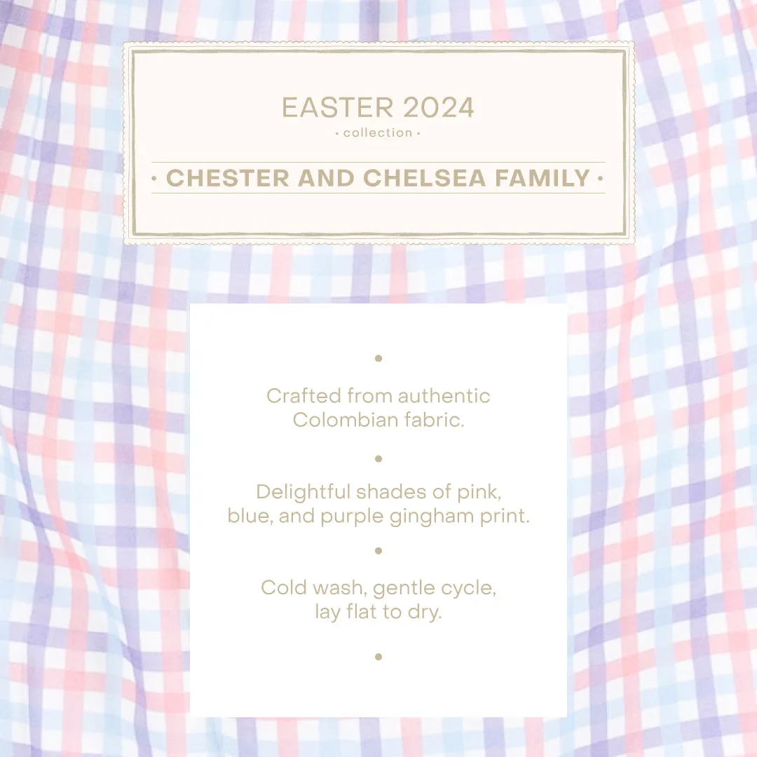 Easter Basket - Chester Gingham