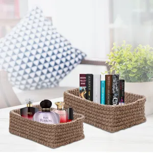 Eco-Friendly Storage Organizer Baskets - Set of 2