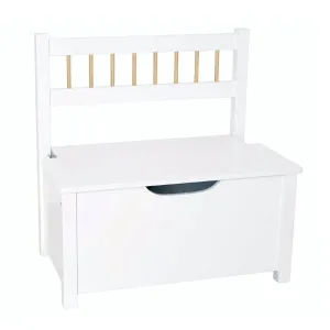 JaBaDaBaDo Storage Bench White