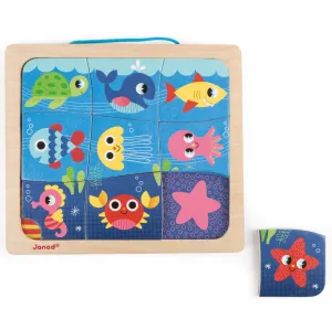 Janod Happy Fish Magnetic Puzzle