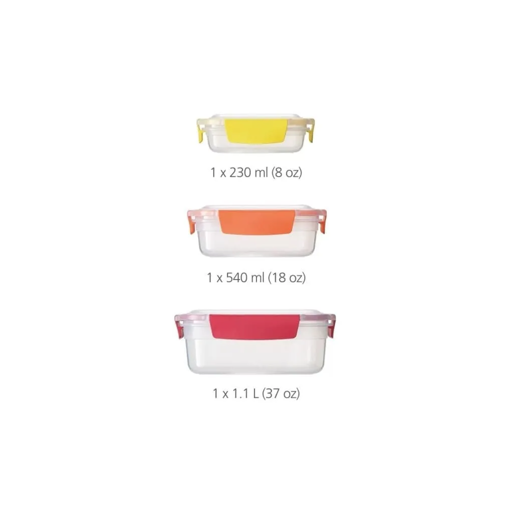 Joseph Joseph Nest Lock Multi-Size Containers (Set of 3)