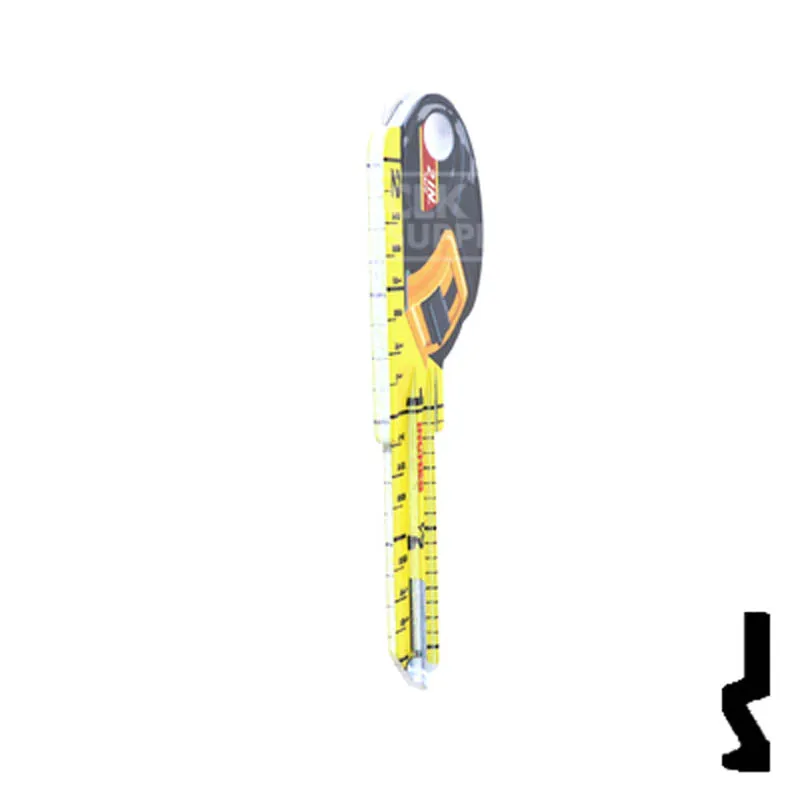 Key Shapes -TAPE MEASURE- Schlage SC1 Key