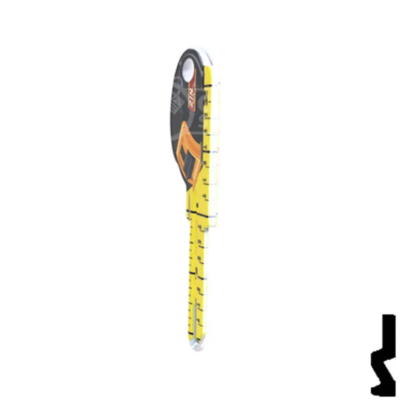 Key Shapes -TAPE MEASURE- Schlage SC1 Key