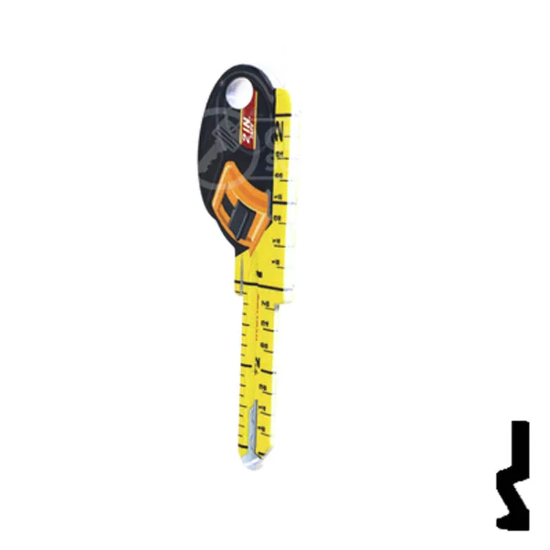 Key Shapes -TAPE MEASURE- Schlage SC1 Key