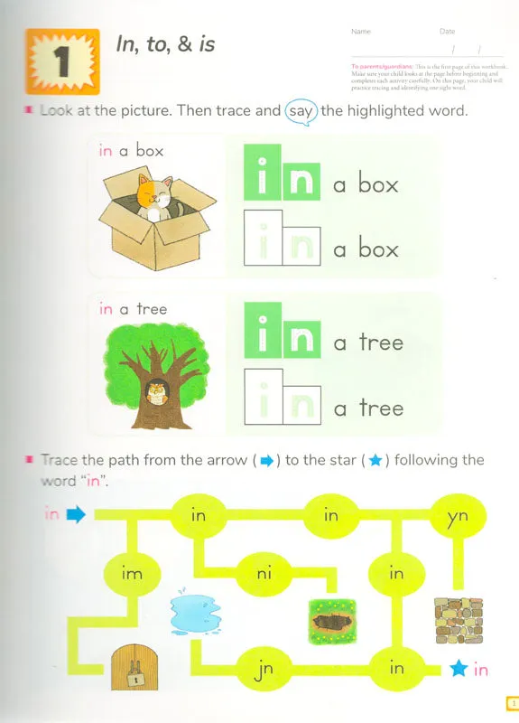 Kumon My Book of Reading Skills: Easy Sight Words