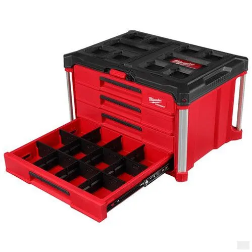 Milwaukee PACKOUT 4 Drawer Tool Box 48-22-8444