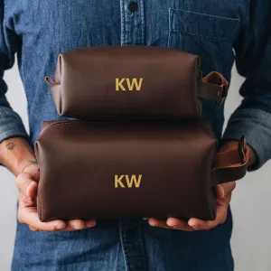 Monogrammed Dopp Kit for Men