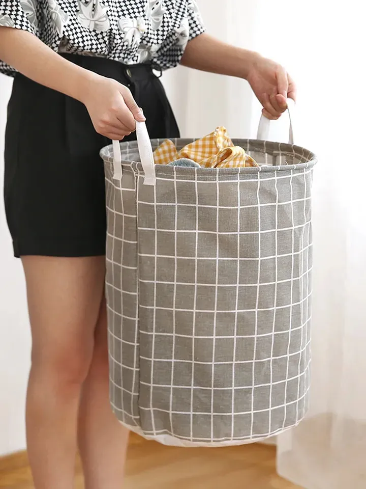 OXFORD FOLDABLE LAUNDRY BASKET