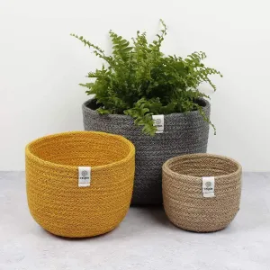 Respiin Tall Jute Basket Set - Beach