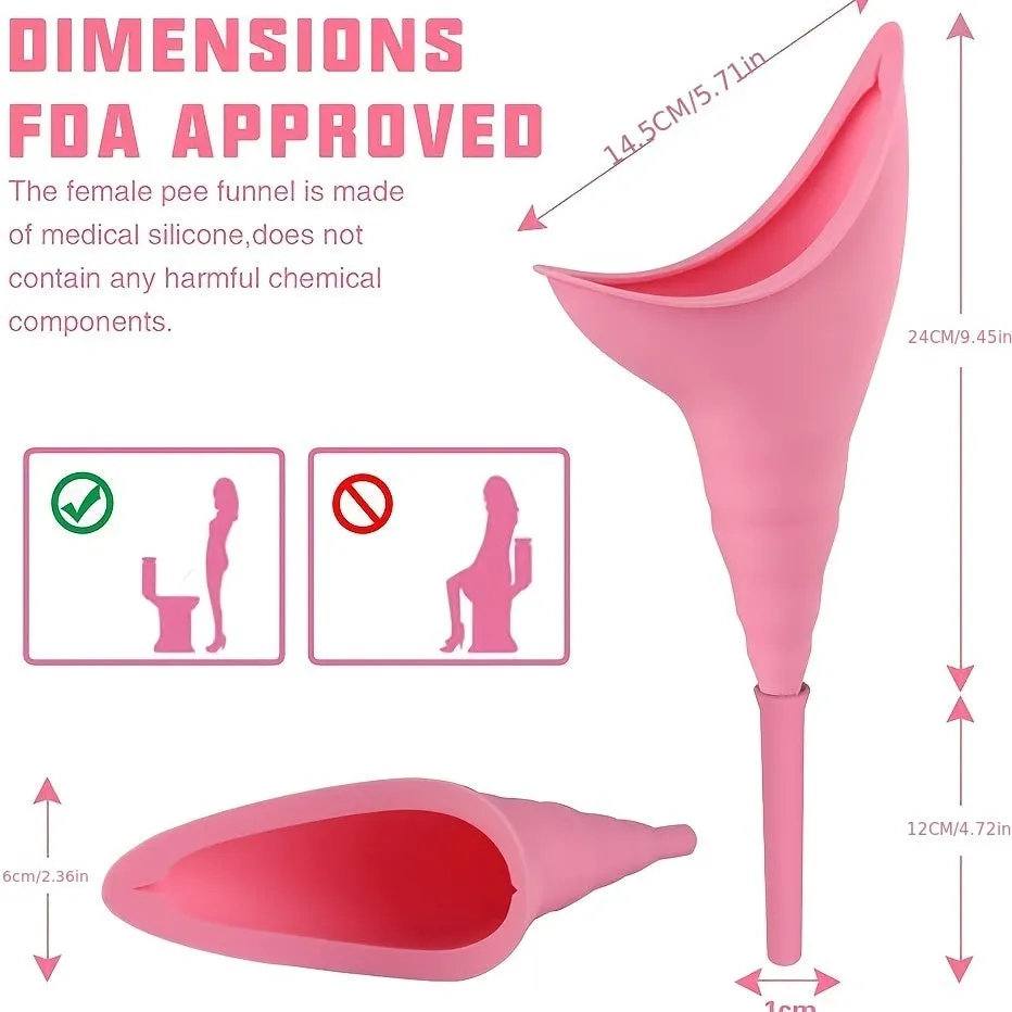 Reusable Dewable Emergency Urinal In Car Emergency Urinal With Hook