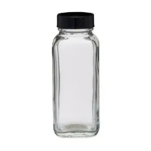 ROBINSON - 4oz French Square Glass (Sample Bottle)