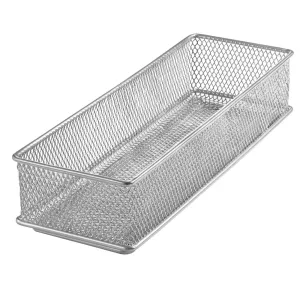 Shelf Organizer Bin Organizer Basket 3x9x2 Inch