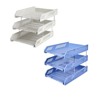 Three-Layer Desktop File Tray Holder- Adm94743