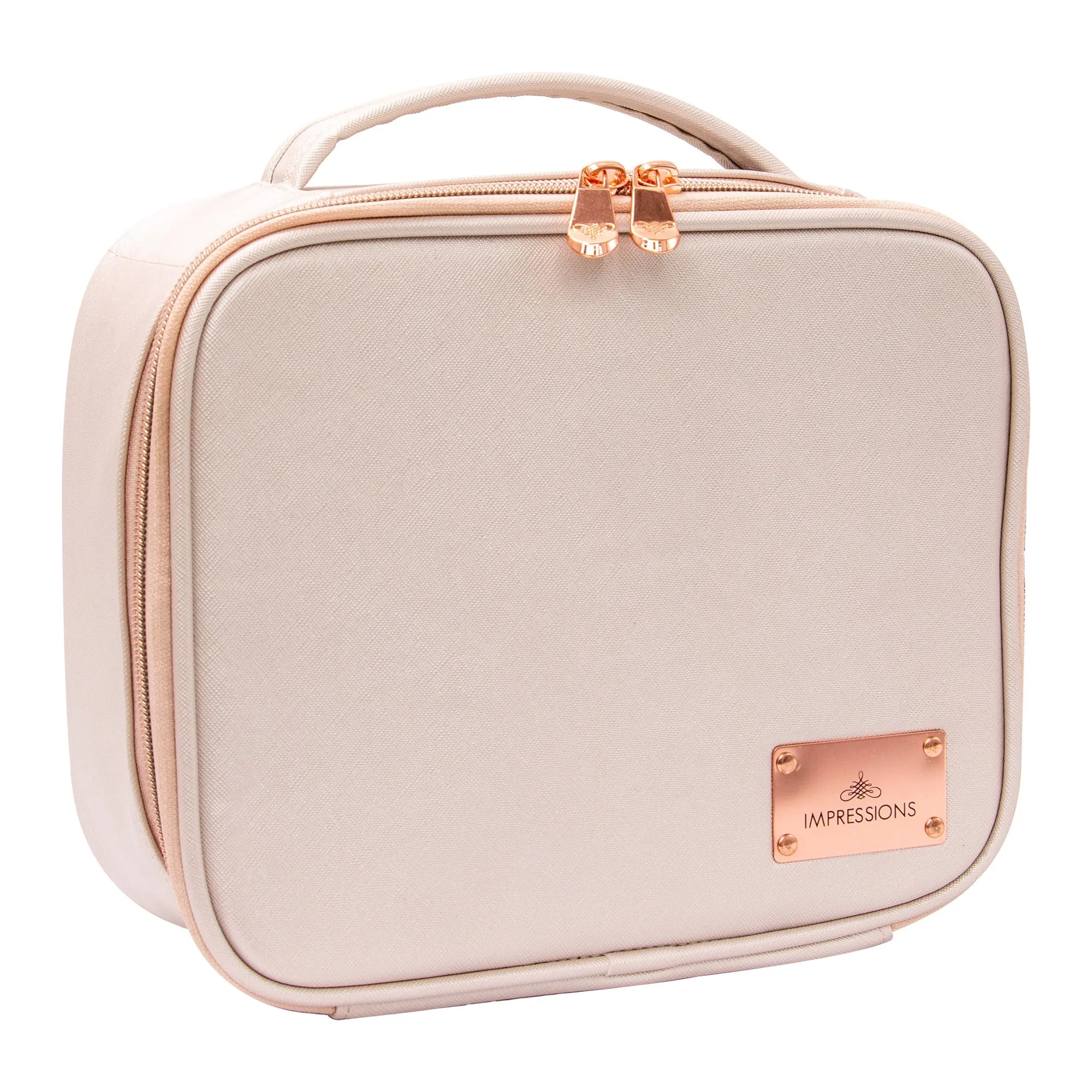 Verona Makeup Carry Case with Adjustable Dividers