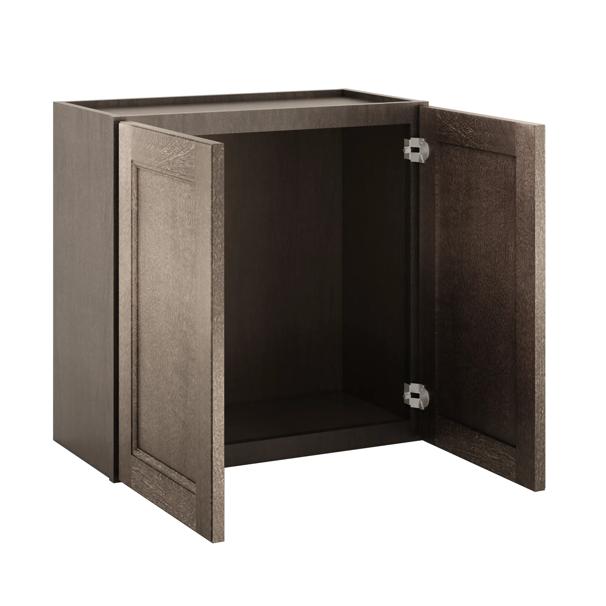 Wall Kitchen Cabinet W2424 Milan Slate 24 in. width 24 in. height 12 in. depth